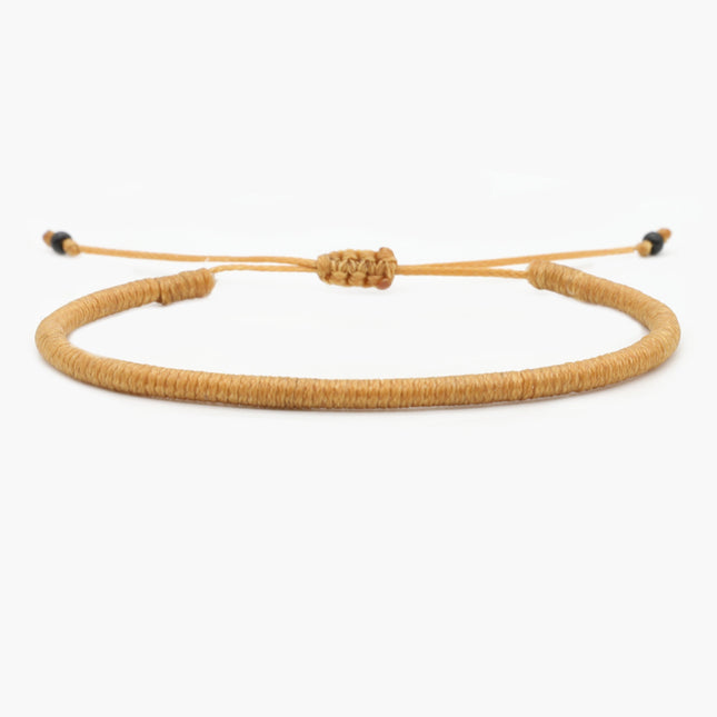 Braided Cape Town Bracelet (Coral)-Bracelet-Kompsós