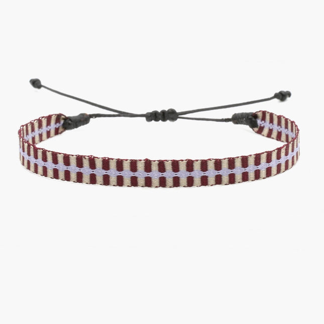 Handmade Purnama Bracelet (Brown/Light Blue) - Kompsós
