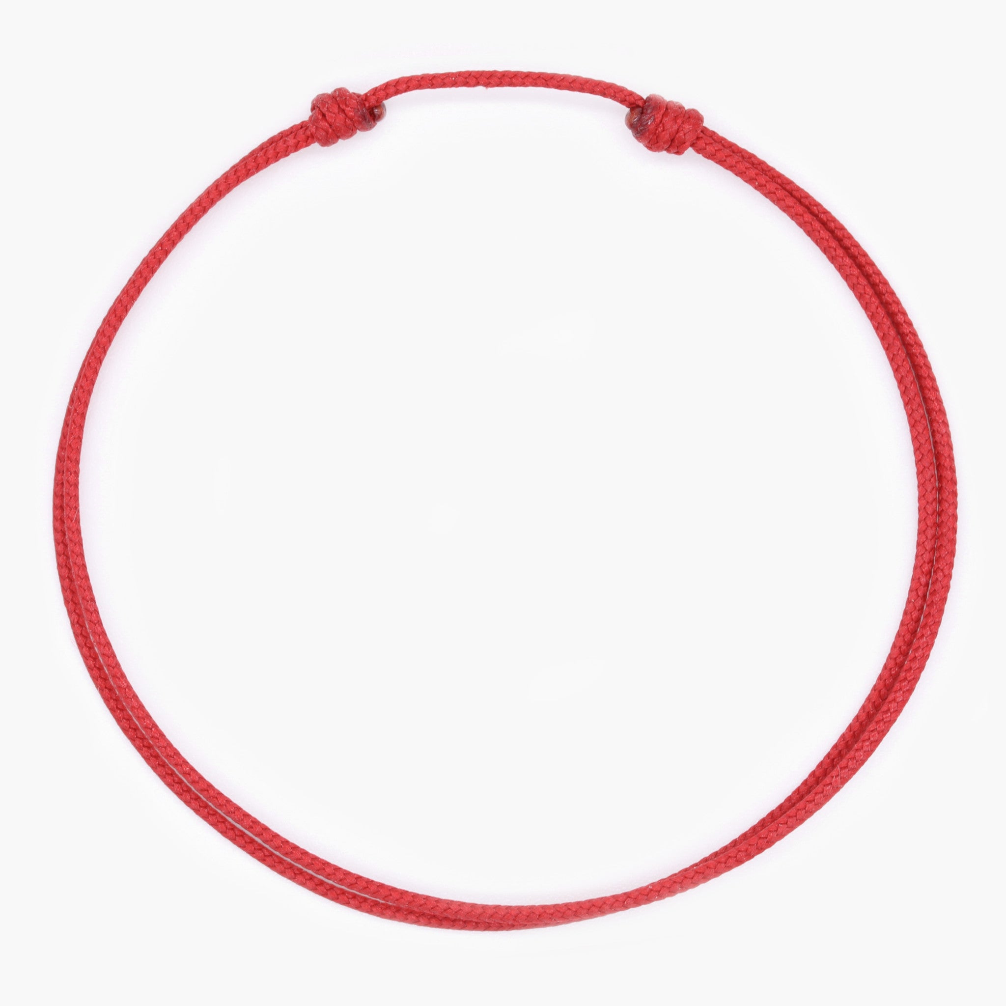 Nylon String Bracelet (Red)