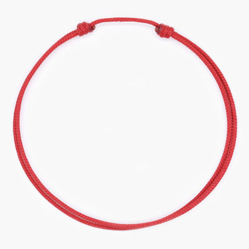Nylon String Bracelet (Red)-Kompsós