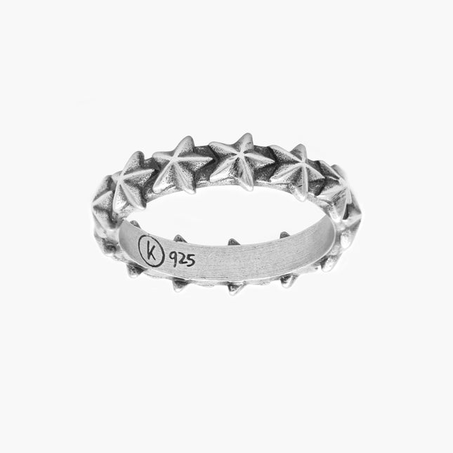 Rising Star Sterling Silver Ring-Ring-Kompsós