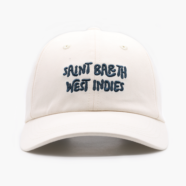 Saint Barth West Indies Souvenir Daddy Cap (Off-White)-Cap-Kompsós