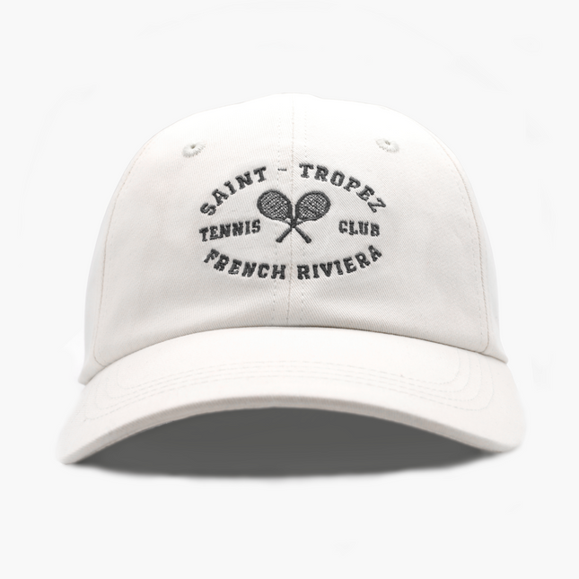 Saint Tropez Tennis Club Souvenir Daddy Cap (Off-White)-Cap-Kompsós