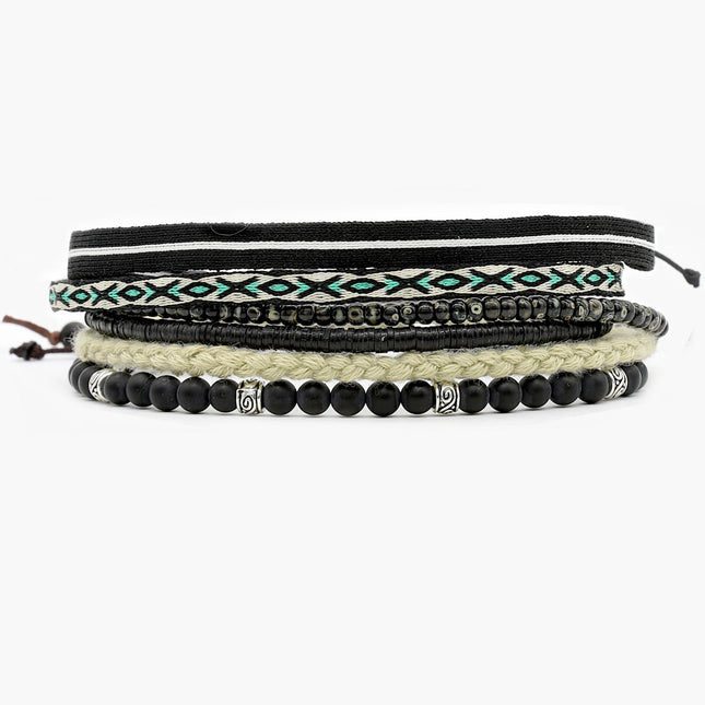 The Napoli Stack-Bracelet-Kompsós