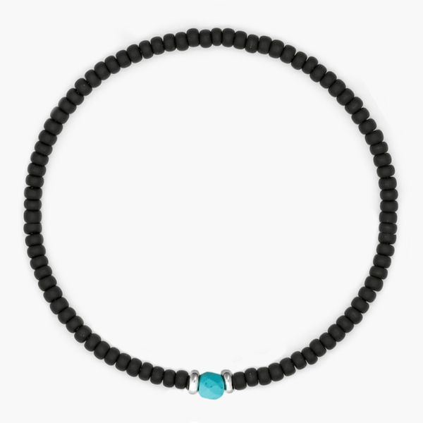 2mm Beads Dandy Bracelet (Dyed Turquoise)