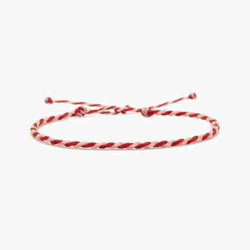 Mini Cable Bracelet (Red/Pink)-Kompsós