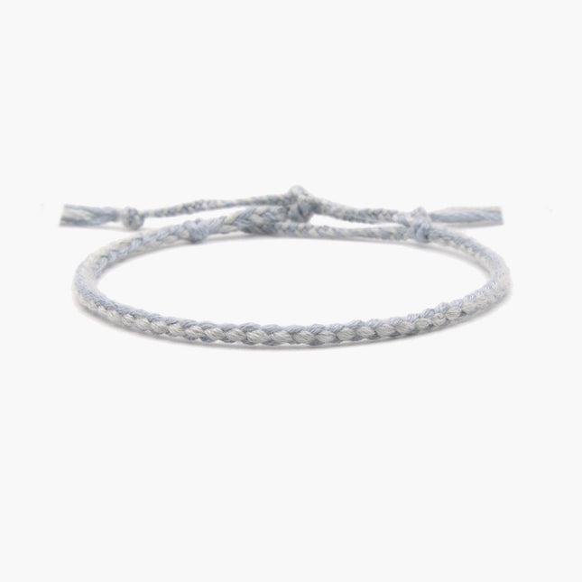 Pranayama Cotton Bracelet (Turquoise)-Kompsós
