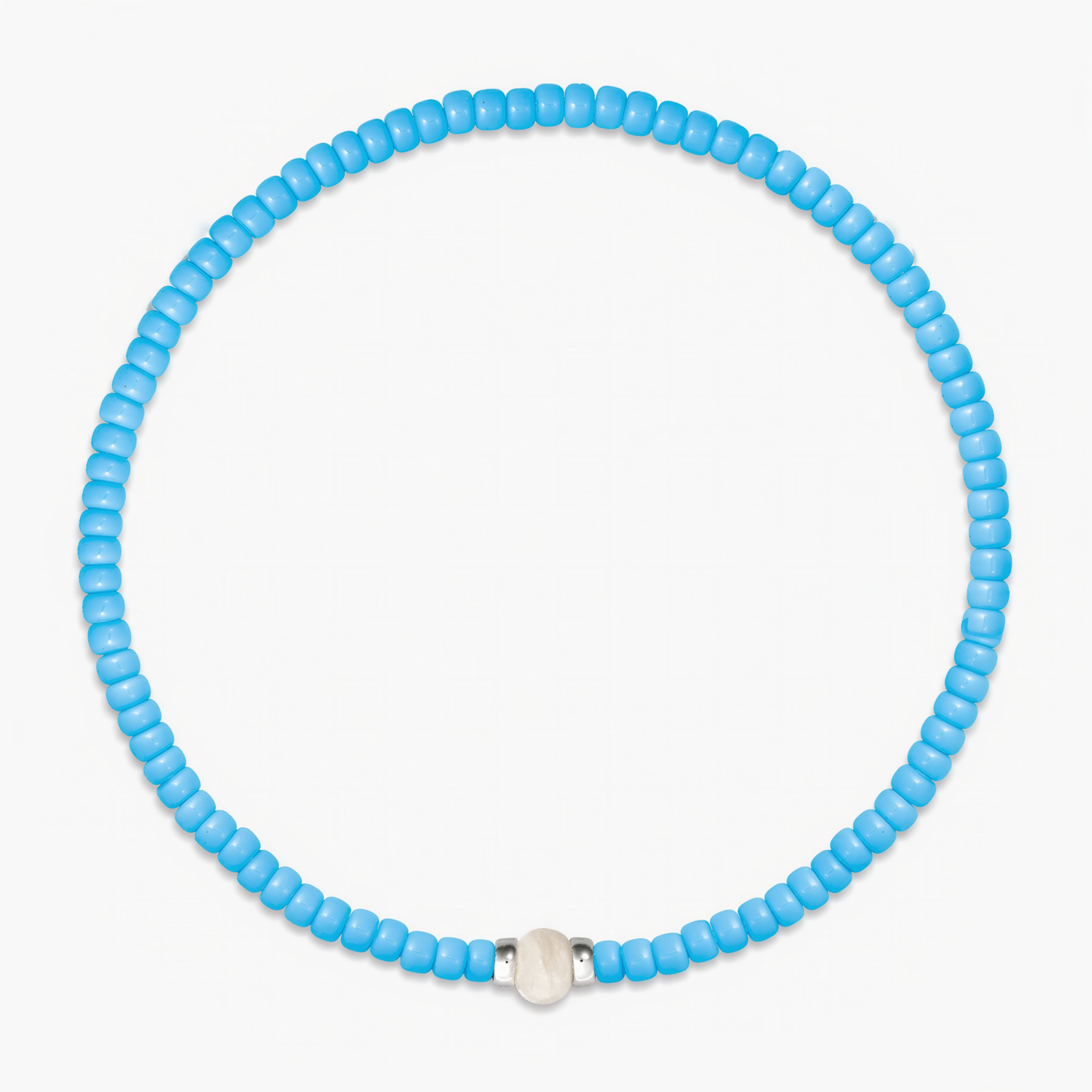 2mm Beads Dandy Bracelet (Light Blue)-Bracelet-Kompsós
