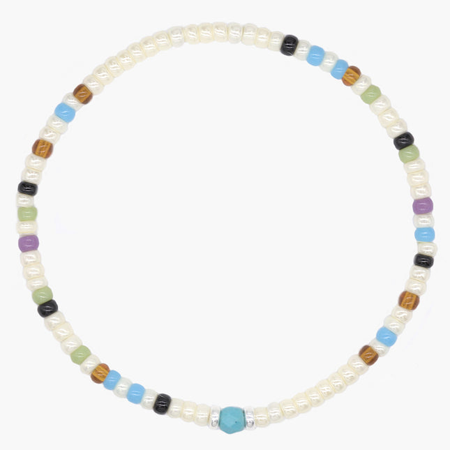 2mm Beads Dandy Bracelet (Multicolors)-Bracelet-Kompsós