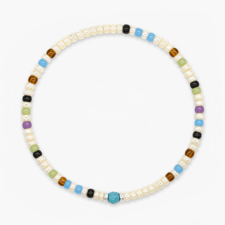 2mm Beads Dandy Bracelet (Multicolors)-Bracelet-Kompsós