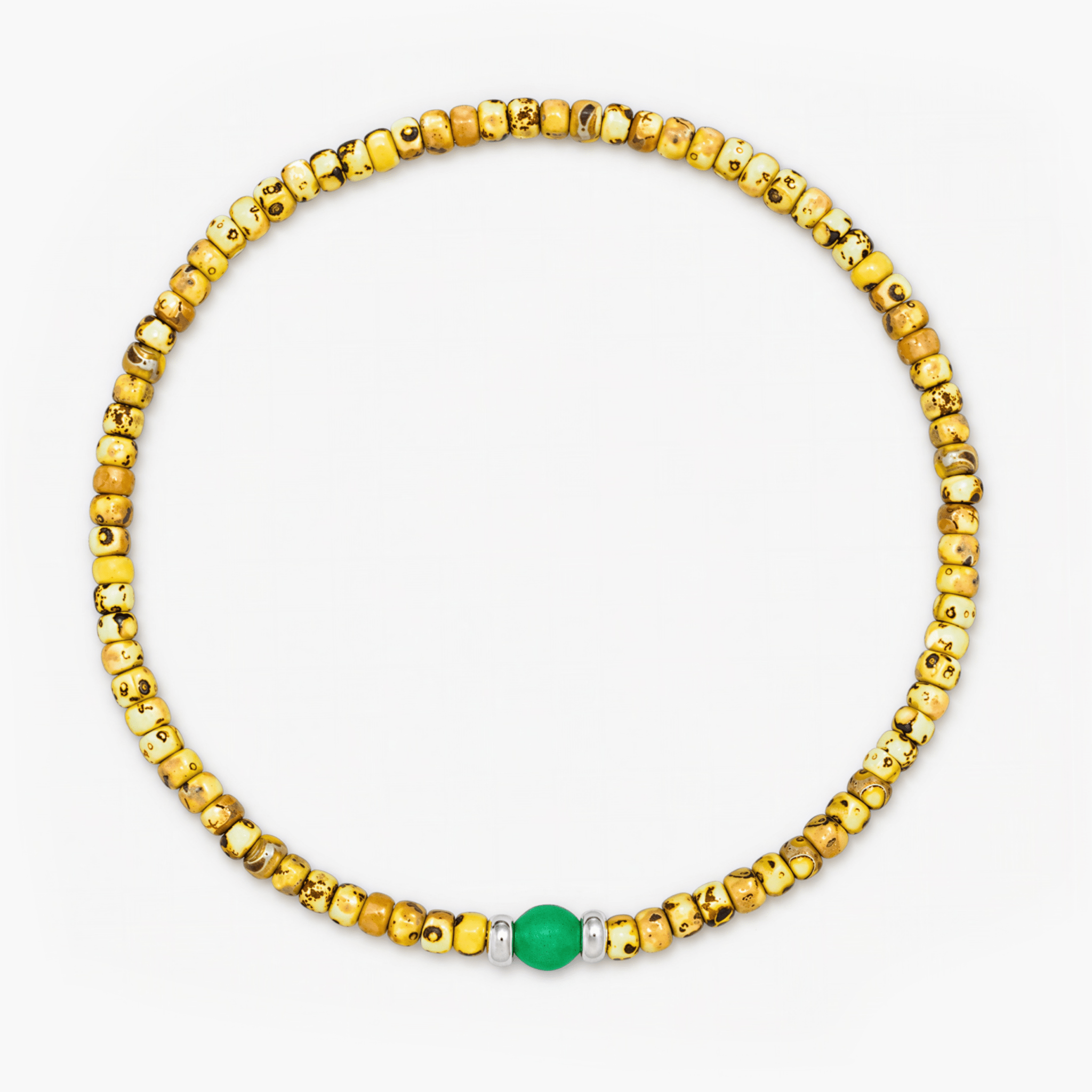 2mm Beads Dandy Bracelet (Sand)-Bracelet-Kompsós