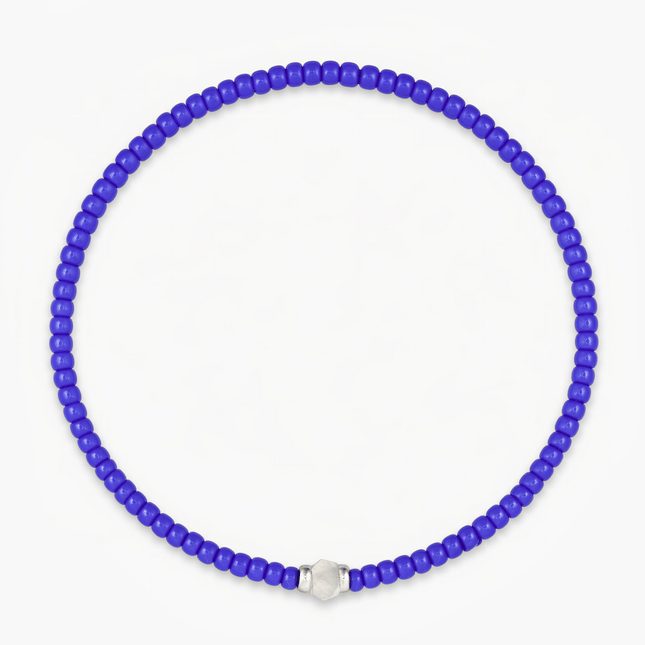 2mm Beads Dandy Bracelet (Blue) - Kompsós