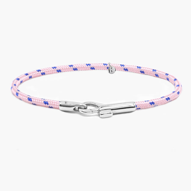 3m Sailing Cord With Silver Clasp (Multicolors)-Bracelet-Kompsós