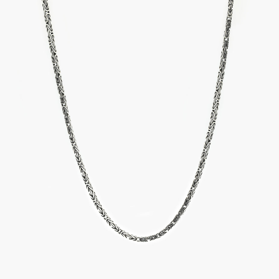 3mm Sterling Silver 