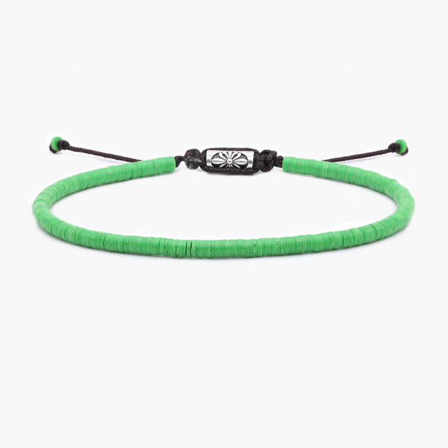 3mm Vinyl Bracelet (Green)-Kompsós