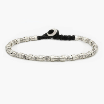 4mm " Bayu" Silver Bracelet-Kompsós