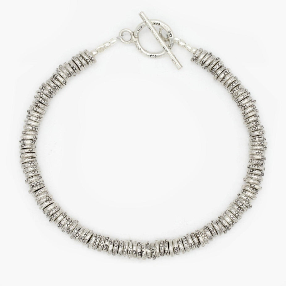 4mm Oxidized Silver 