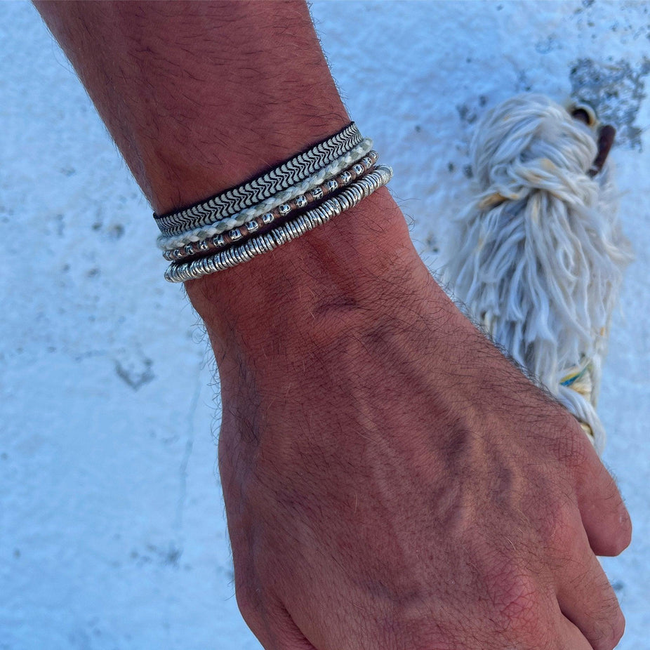 4mm Oxidized Silver 