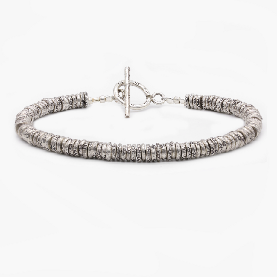 4mm Oxidized Silver 