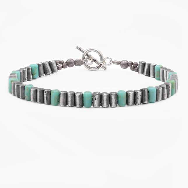5mm "Paphos" Silver Bracelet-Kompsós
