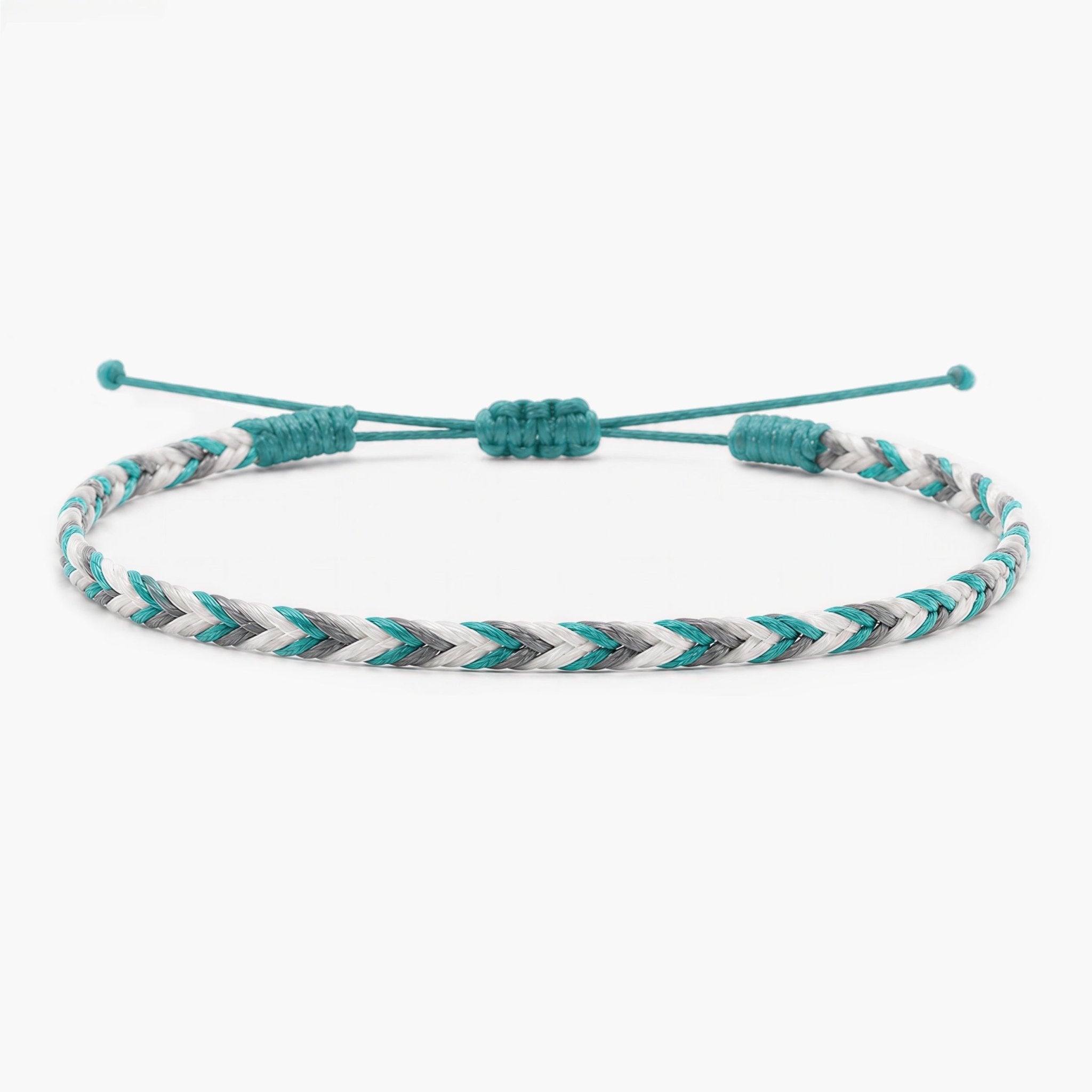 Adjustable Mini Braided Bracelet-Bracelet-Kompsós