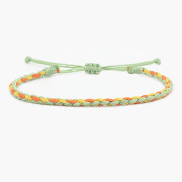 Adjustable Mini Braided Bracelet (Multicolors)-Bracelet-Kompsós