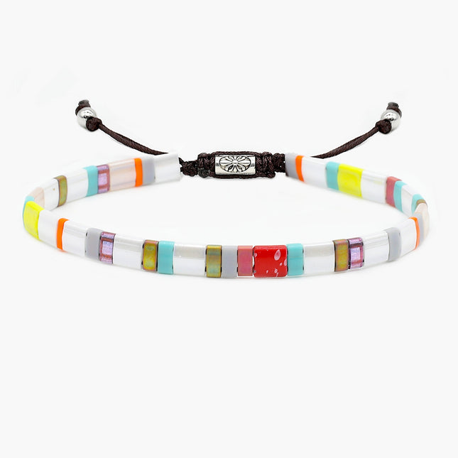 Adjustable "Tila" Bracelet (Multicolors)-Jewelry-Kompsós