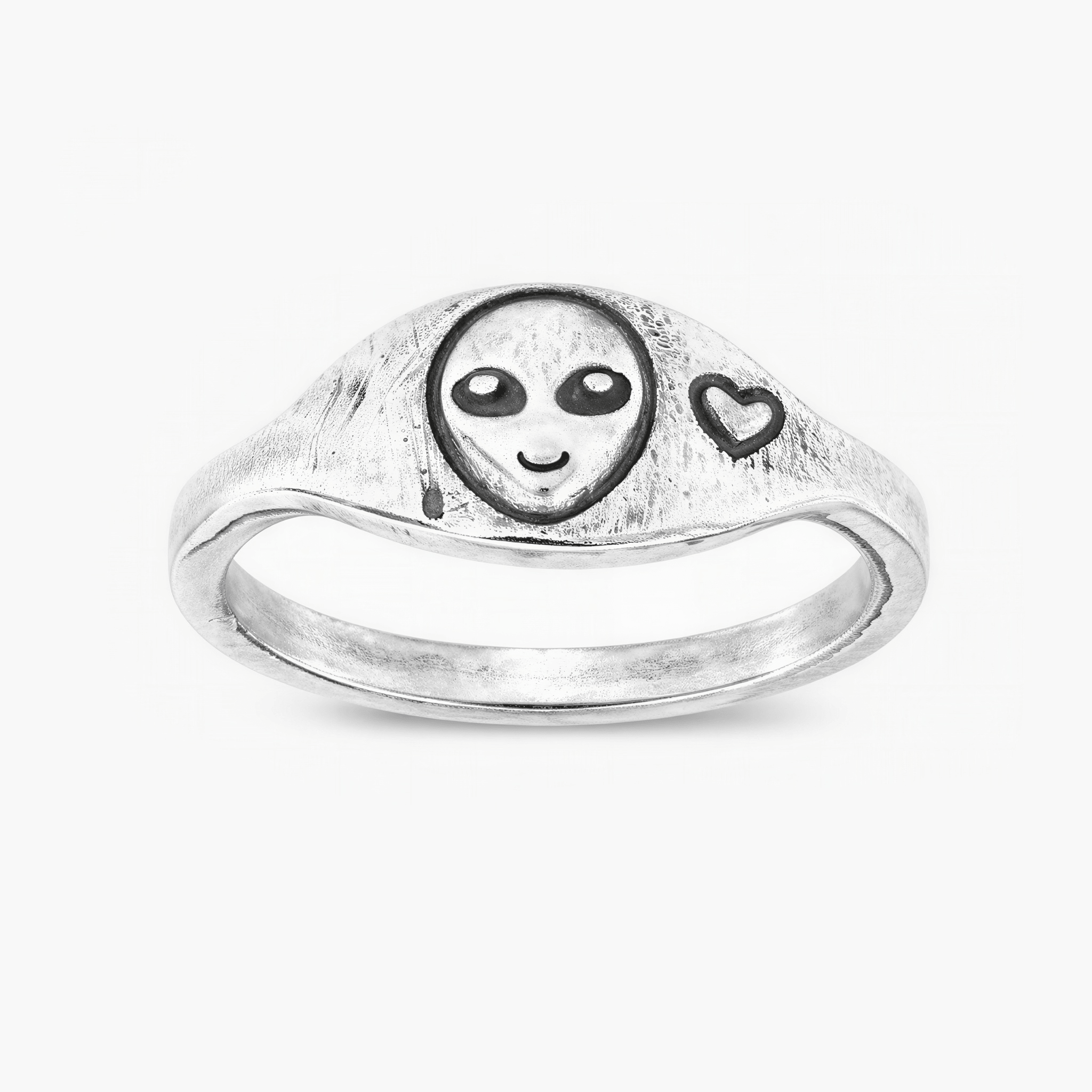 Alien Sterling Silver Ring-Ring-Kompsós