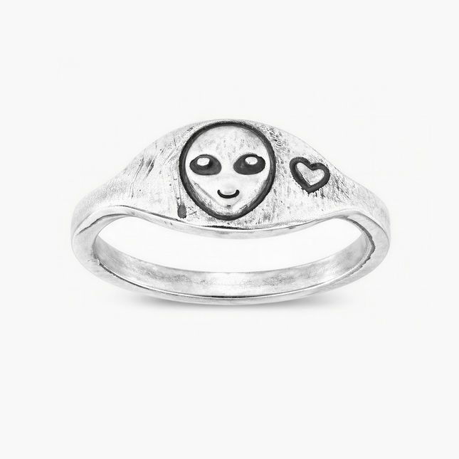 Alien Sterling Silver Ring-Ring-Kompsós