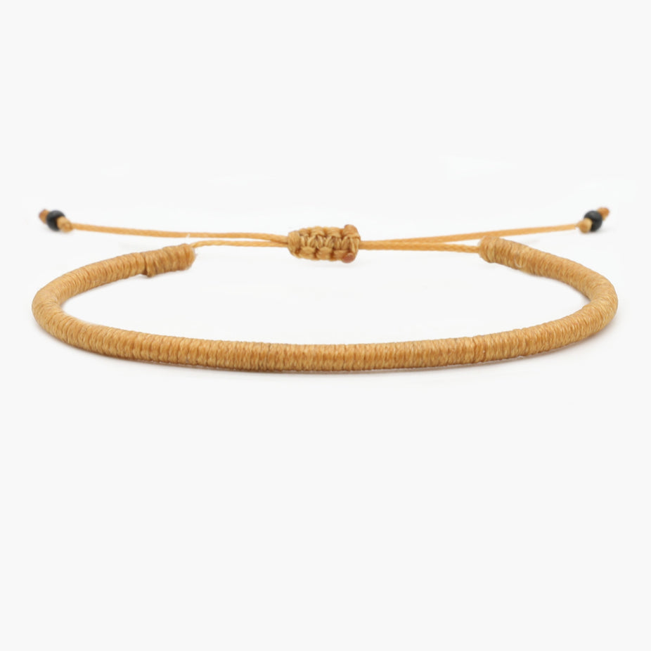 Braided Cape Town Bracelet (Coral)-Bracelet-Kompsós