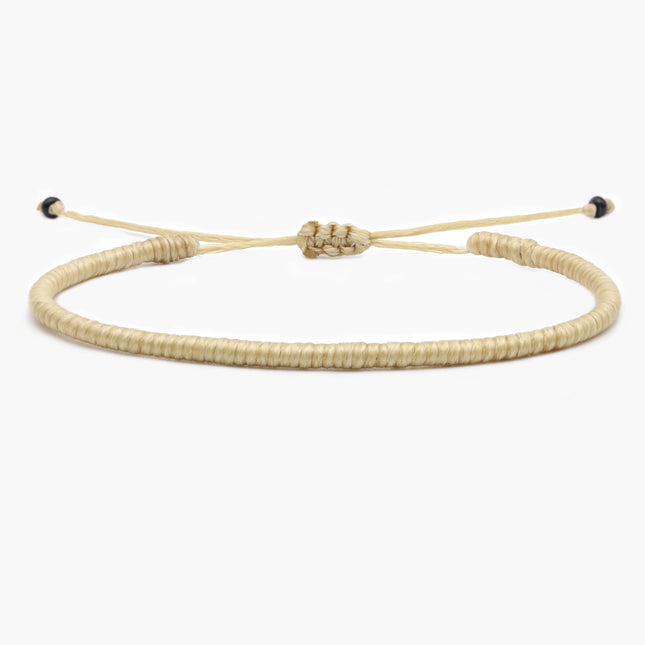 Braided Cape Town Bracelet (Nude)-Bracelet-Kompsós