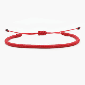 Braided Cape Town Bracelet (Red)-Bracelet-Kompsós