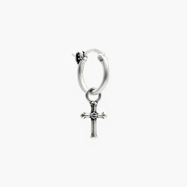 Cross Sterling Silver Earring-Earring-Kompsós