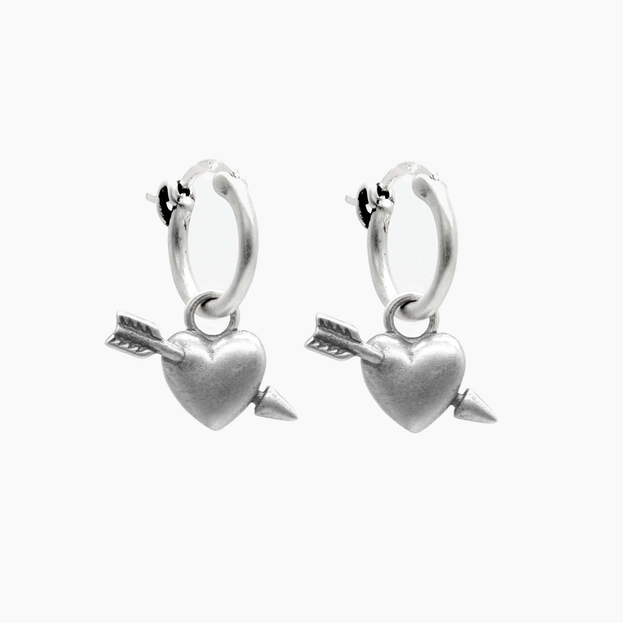 Cupid Sterling Silver Earring-Earring-Kompsós