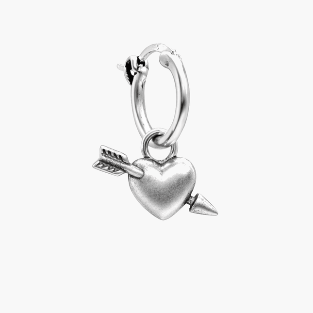 Cupid Sterling Silver Earring-Earring-Kompsós