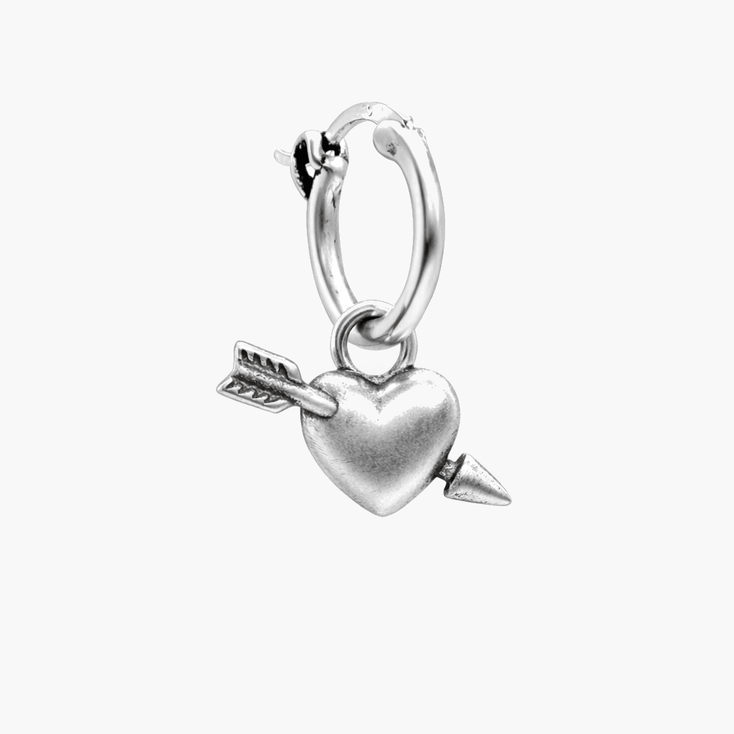 Cupid Sterling Silver Earring-Earring-Kompsós