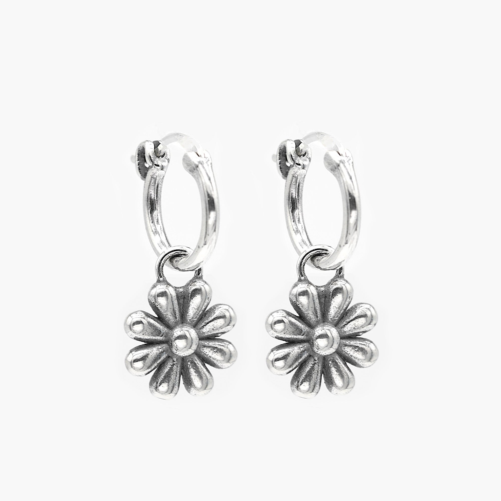 Daisy Sterling Silver Earring-Earring-Kompsós