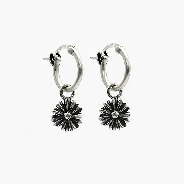 Daisy Sterling Silver Earring-Earring-Kompsós