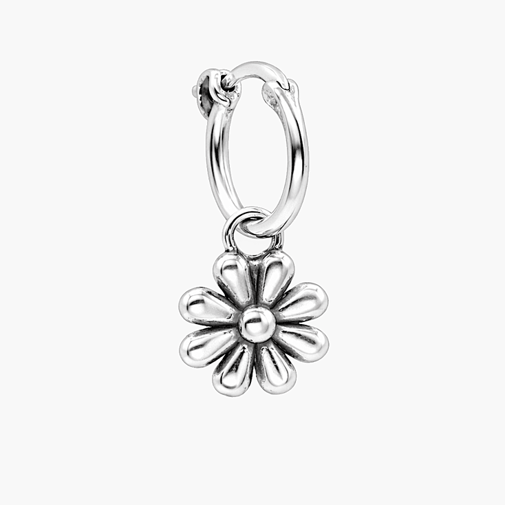 Daisy Sterling Silver Earring-Earring-Kompsós