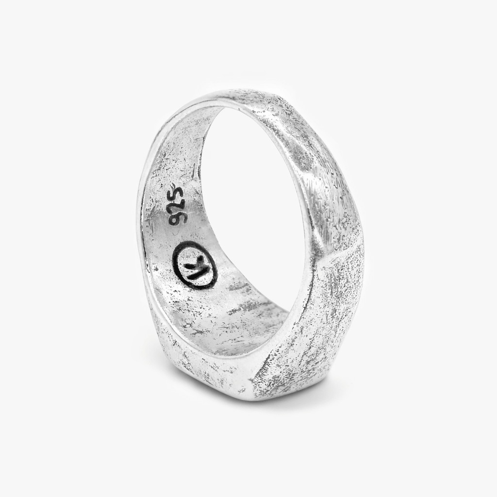 Duo Sapphire Gemstone Sterling Silver Ring-Ring-Kompsós