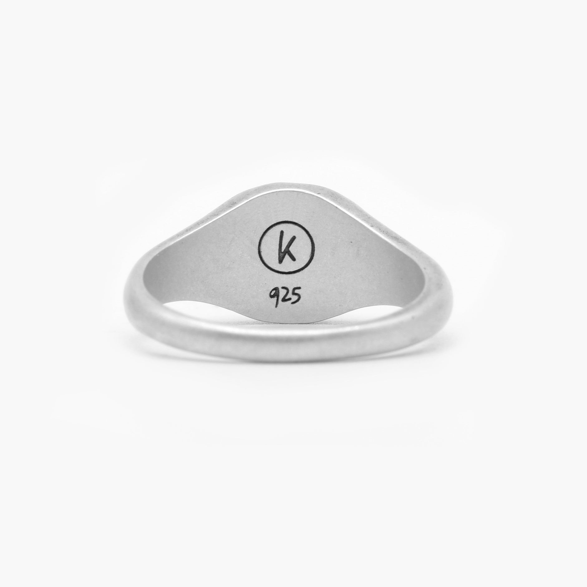 Evil Eye Sterling Silver Ring With Amazonite Stone-Ring-Kompsós