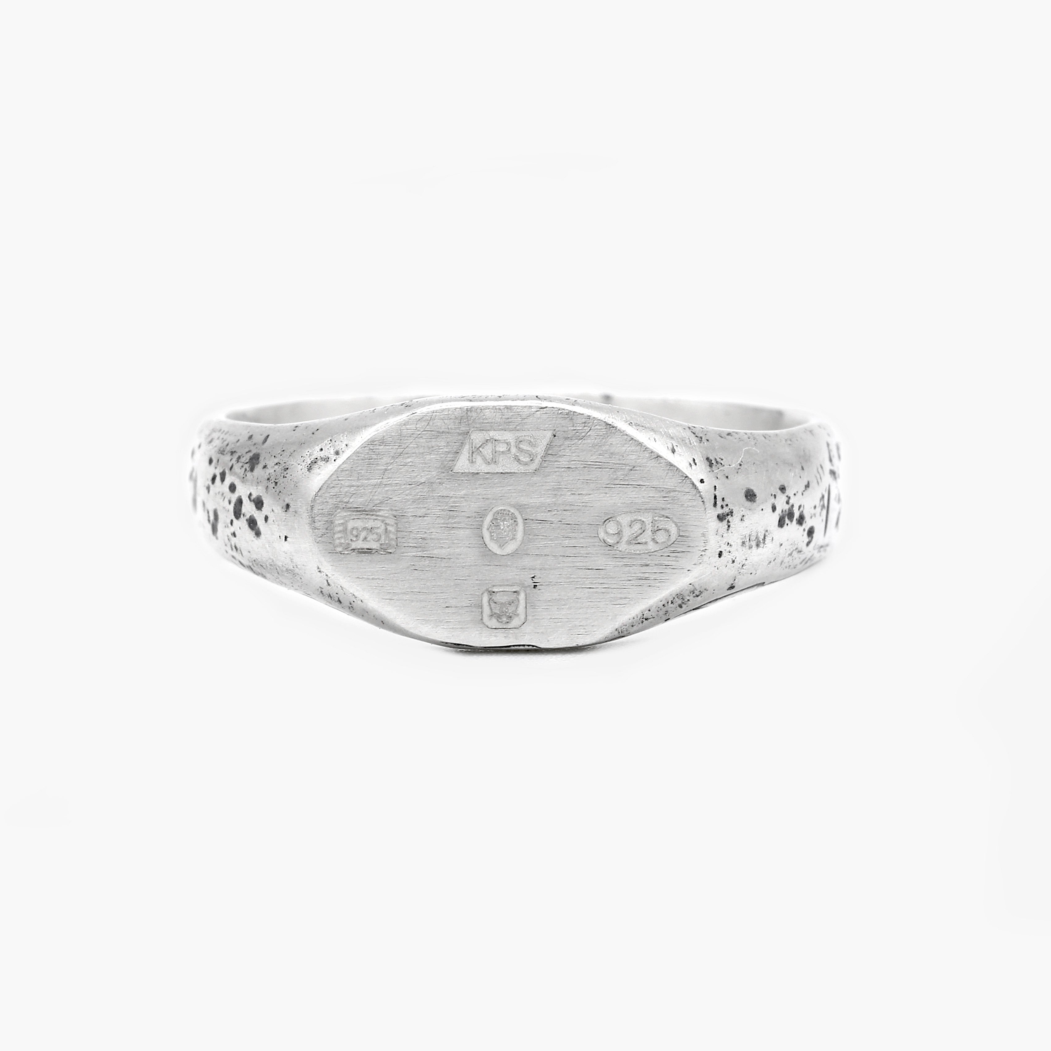 Sterling Silver Classic Signet Ring - Walker & Hall