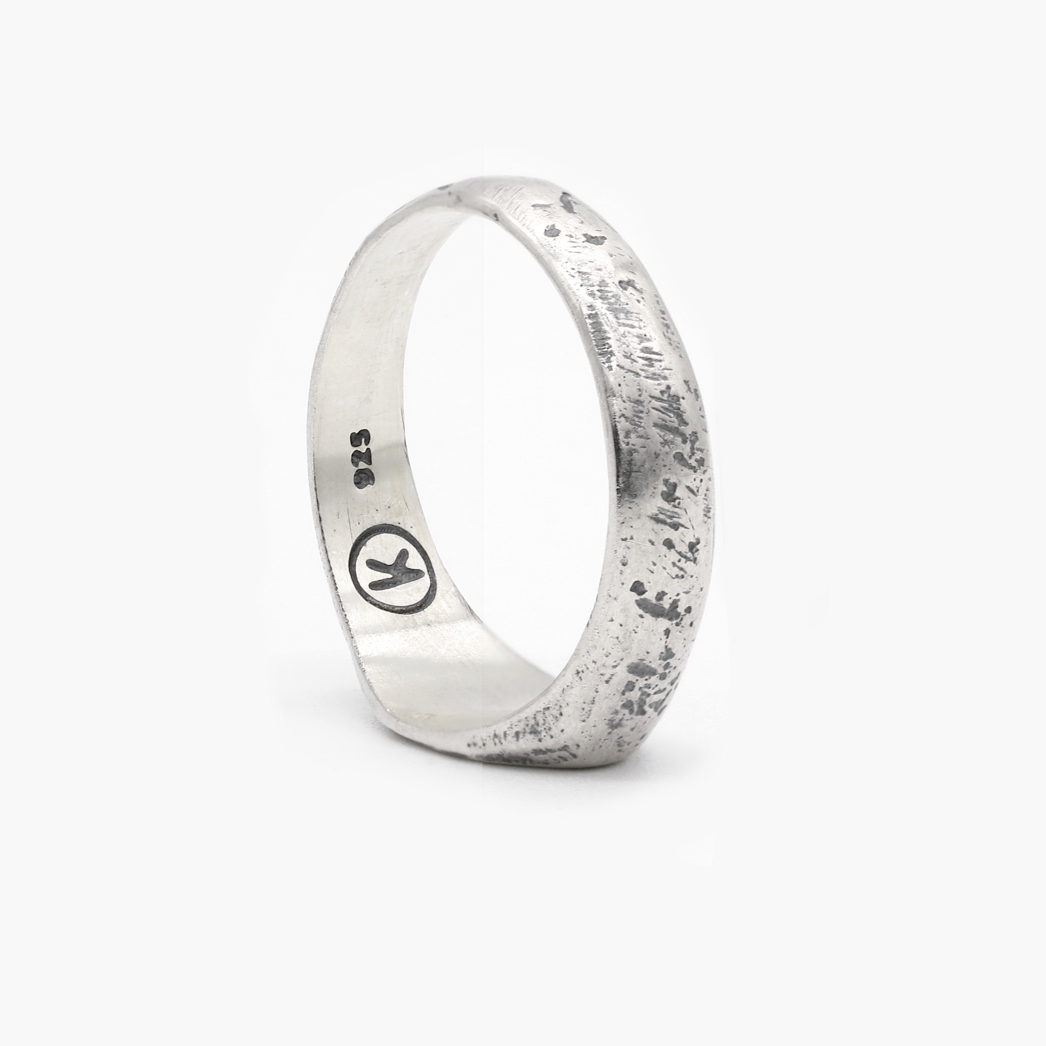 Hallmark Sterling Silver Signet Ring-Ring-Kompsós