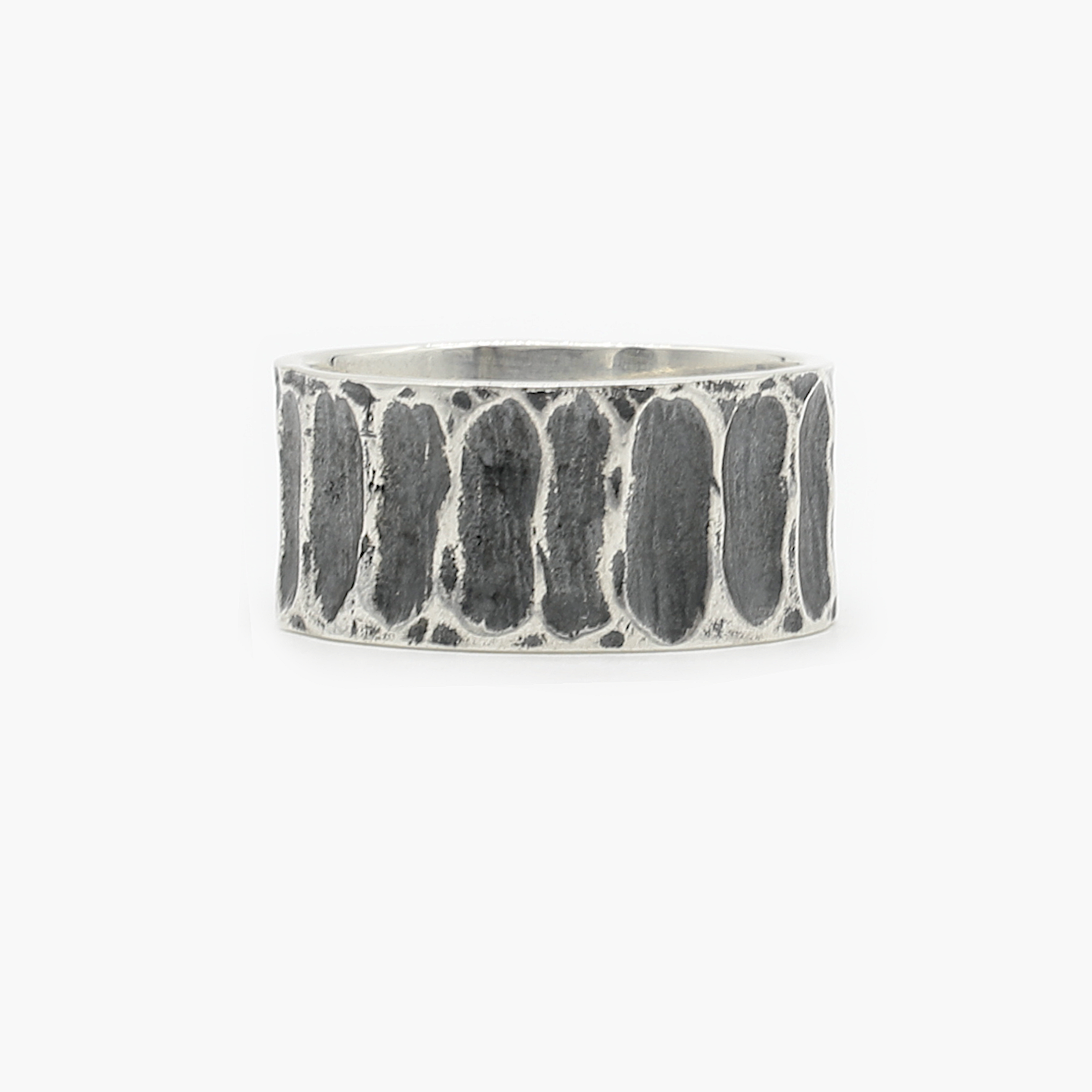 Hand-Forged Sterling Silver Ring-Ring-Kompsós