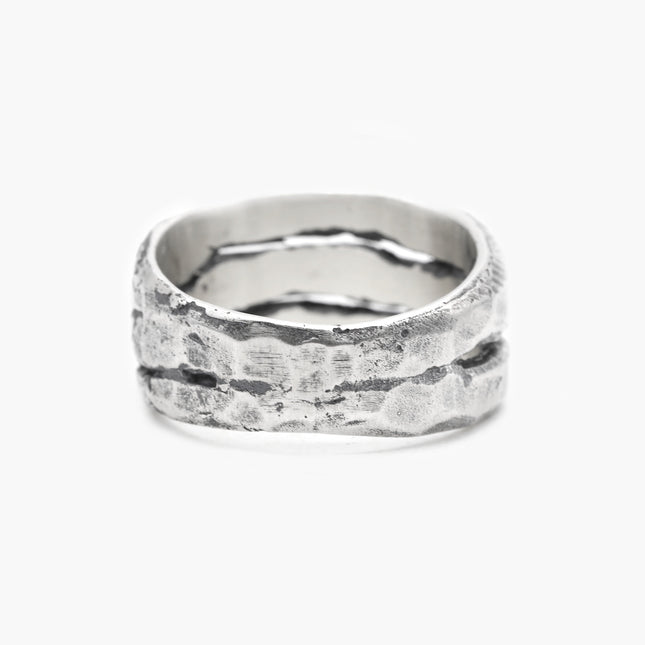 Hand-forged Sterling Silver Ring-Ring-Kompsós