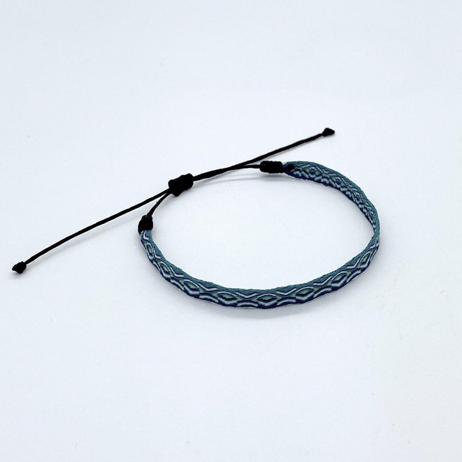 Handmade Purnama Bracelet (Purple/Blue) - Kompsós