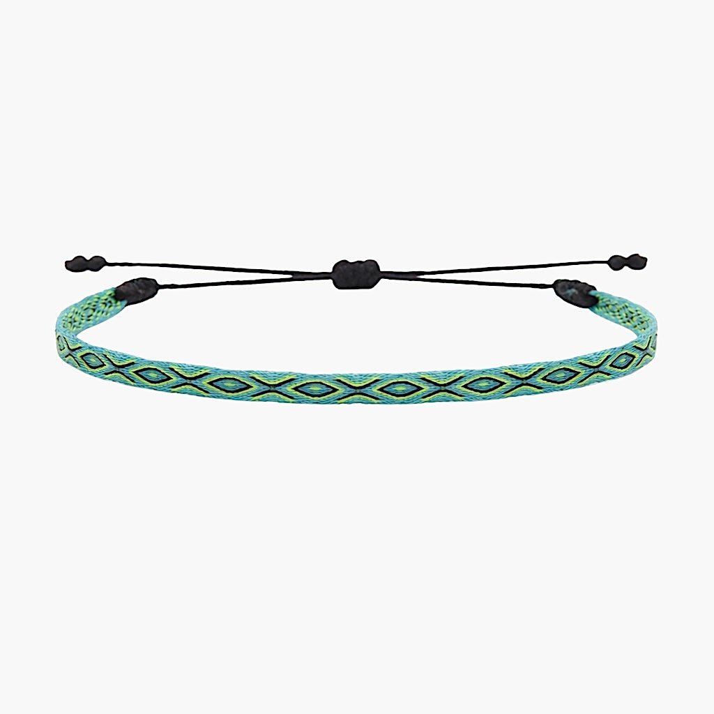Handmade Purnama Bracelet 4 (Green) - Kompsós