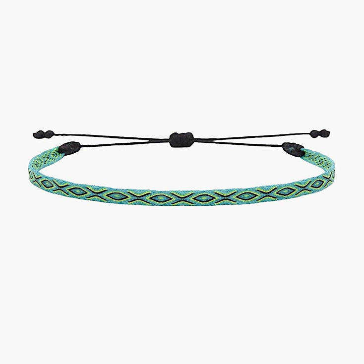 Handmade Purnama Bracelet 4 (Green) - Kompsós
