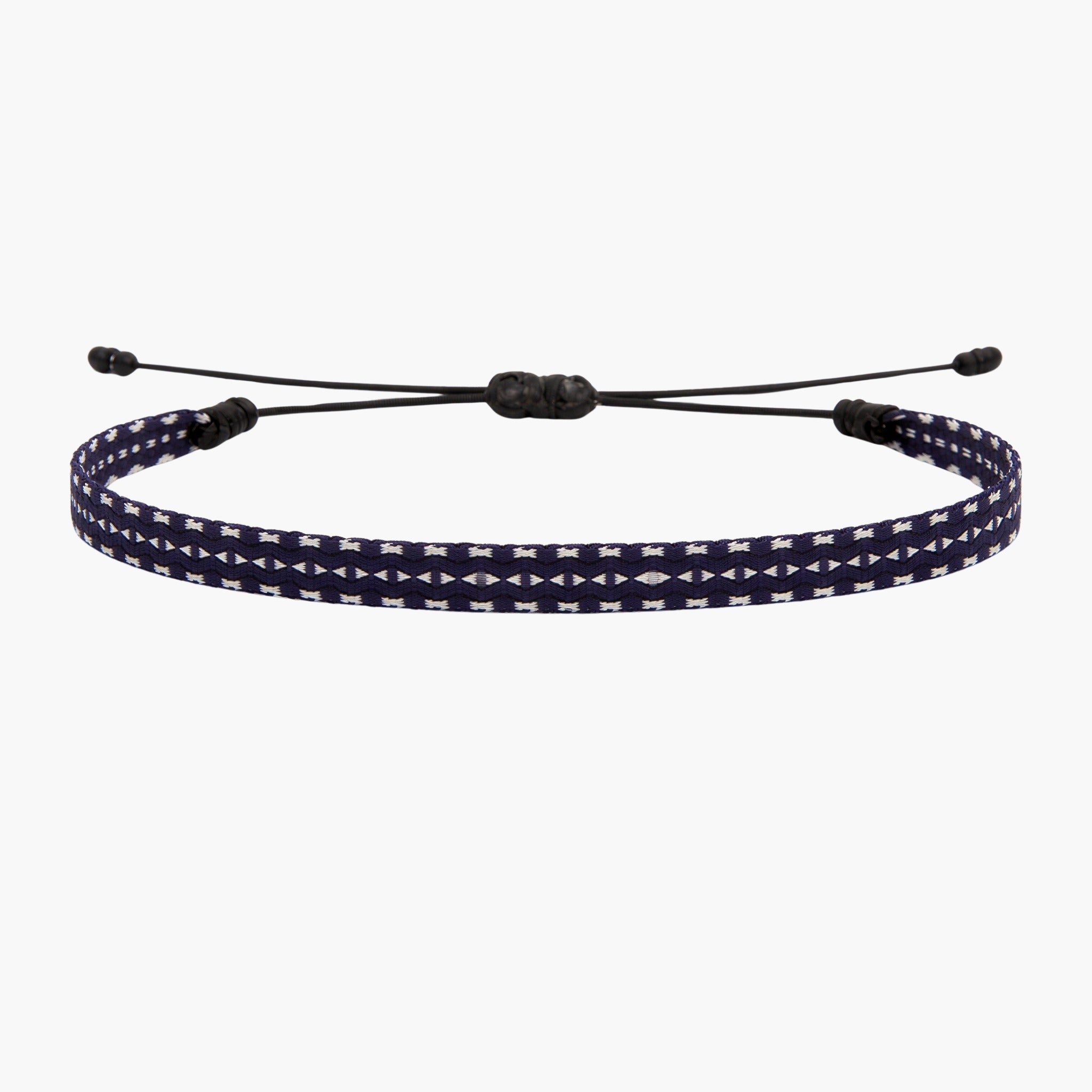 Handmade Purnama Bracelet 67 (Navy Blue) - Kompsós