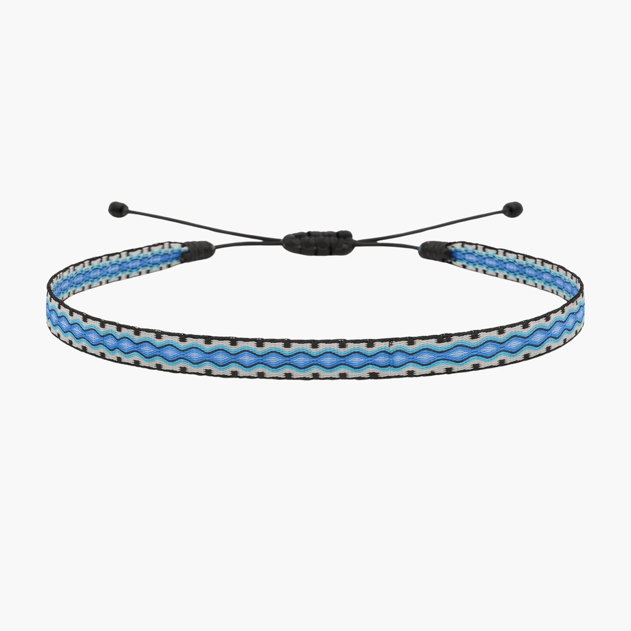 Handmade Purnama Bracelet (Blue/Black)